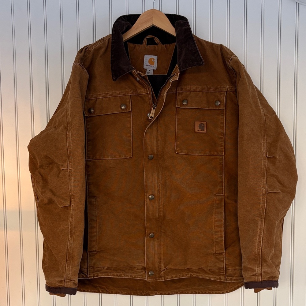 EUC Carhartt Men's Loose Fit Full Swing Insulated Jacket - XL - Brown